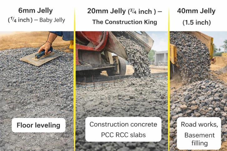 Why Do Stone Jelly Come in Different Sizes